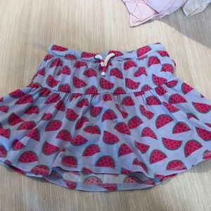 watermelon blue skirt